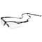 Jackson Safety Safety Glasses, Anti-Scratch, Clear Lens, Black Frame, Half-Frame 50000 - alternate 8